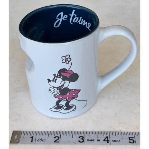 Set of 2 Disney's Minnie & Mickey Mouse XOXO 12 oz. Ceramic Coffee Mugs - Picture 10 of 10